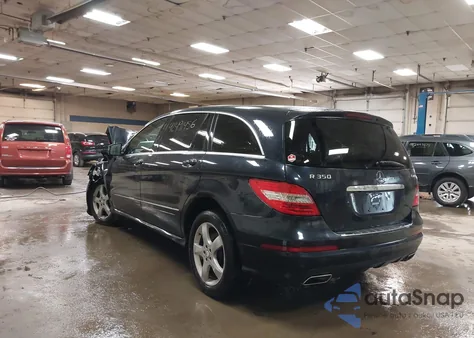 2011 Mercedes-Benz R 350 4Matic из США, поврежденный, VIN 4JGCB6FE4BA131017